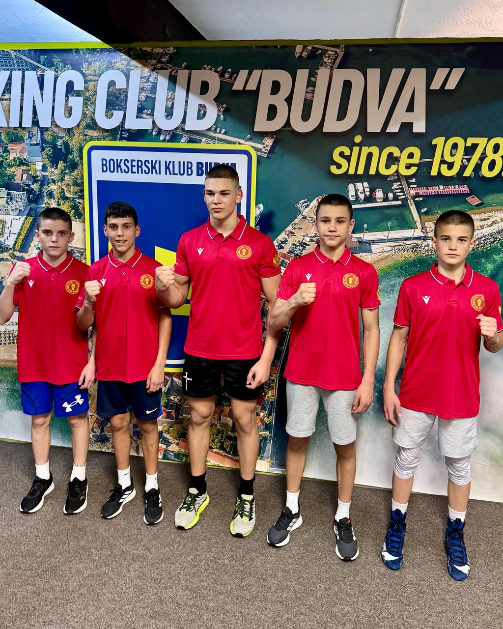 Pripreme juniora u Budvi za turnir u Azerbejdžanu